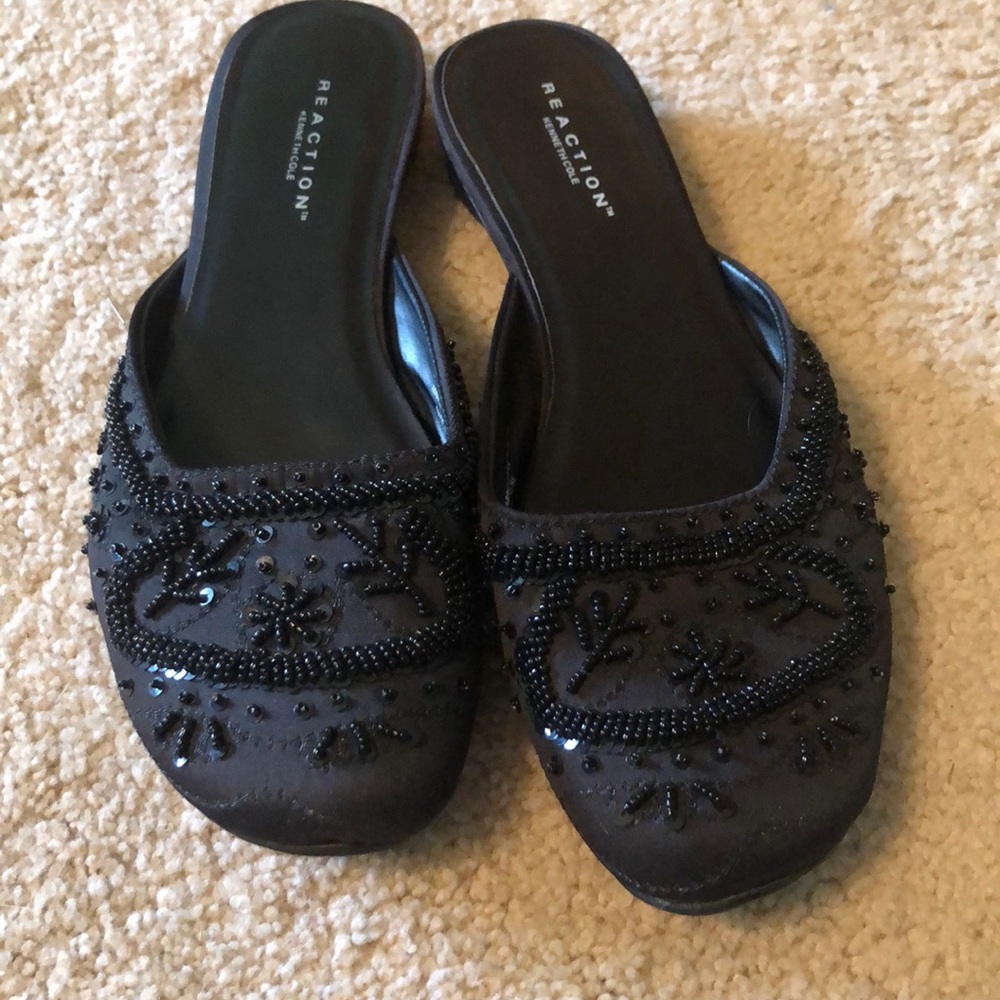 Navy shoes
